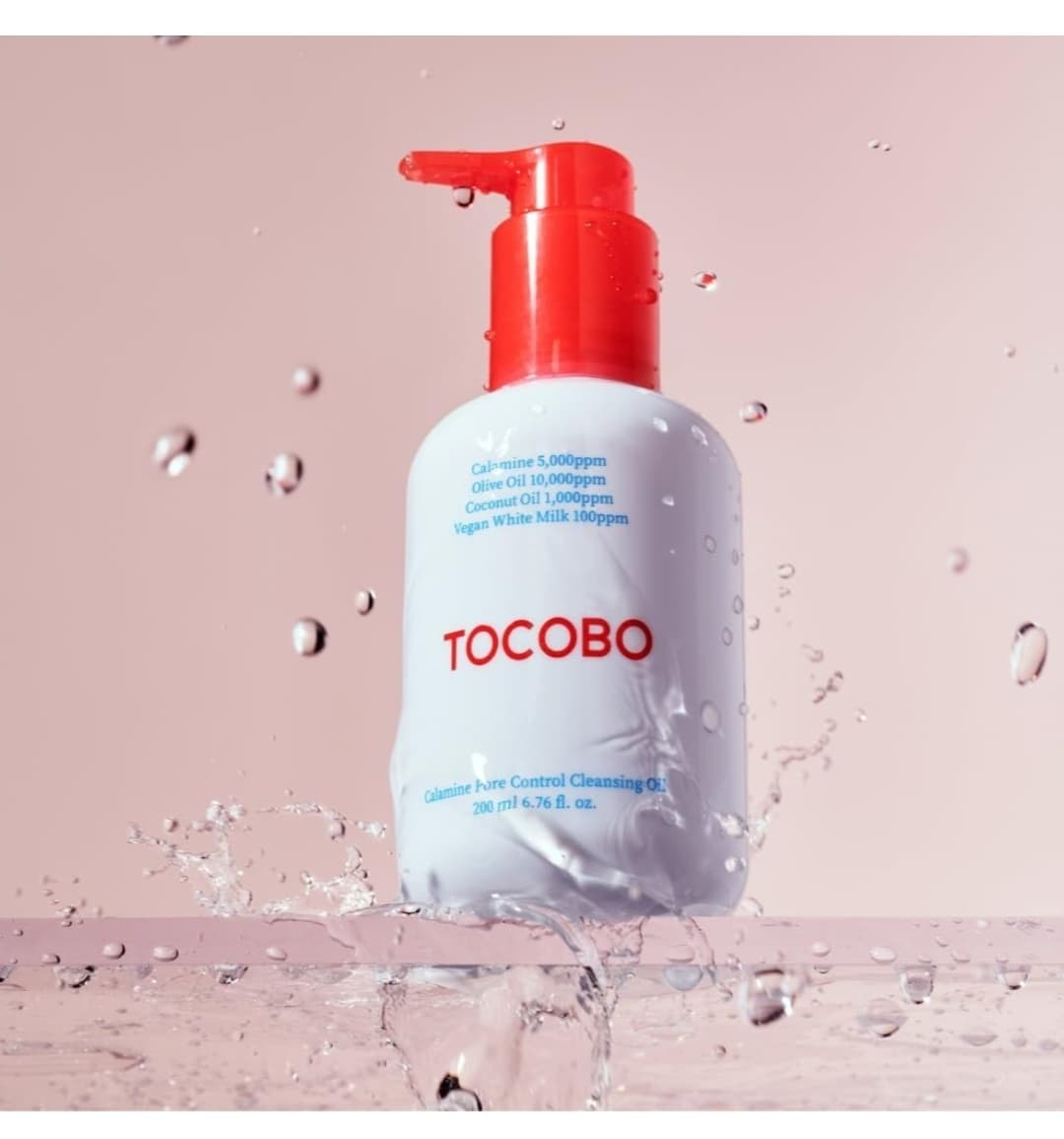 روغن پاک کننده منافذ کالاماین توکوبو / TOCOBO Calamine Pore Control Cleansing Oil – 200ml — تصویر ۸