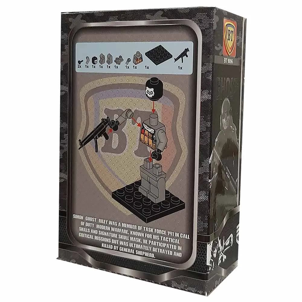 لگو 12 تکه کال آف دیوتی CALL of DUTY شخصیت GHOST کد BT-9096 — تصویر ۲