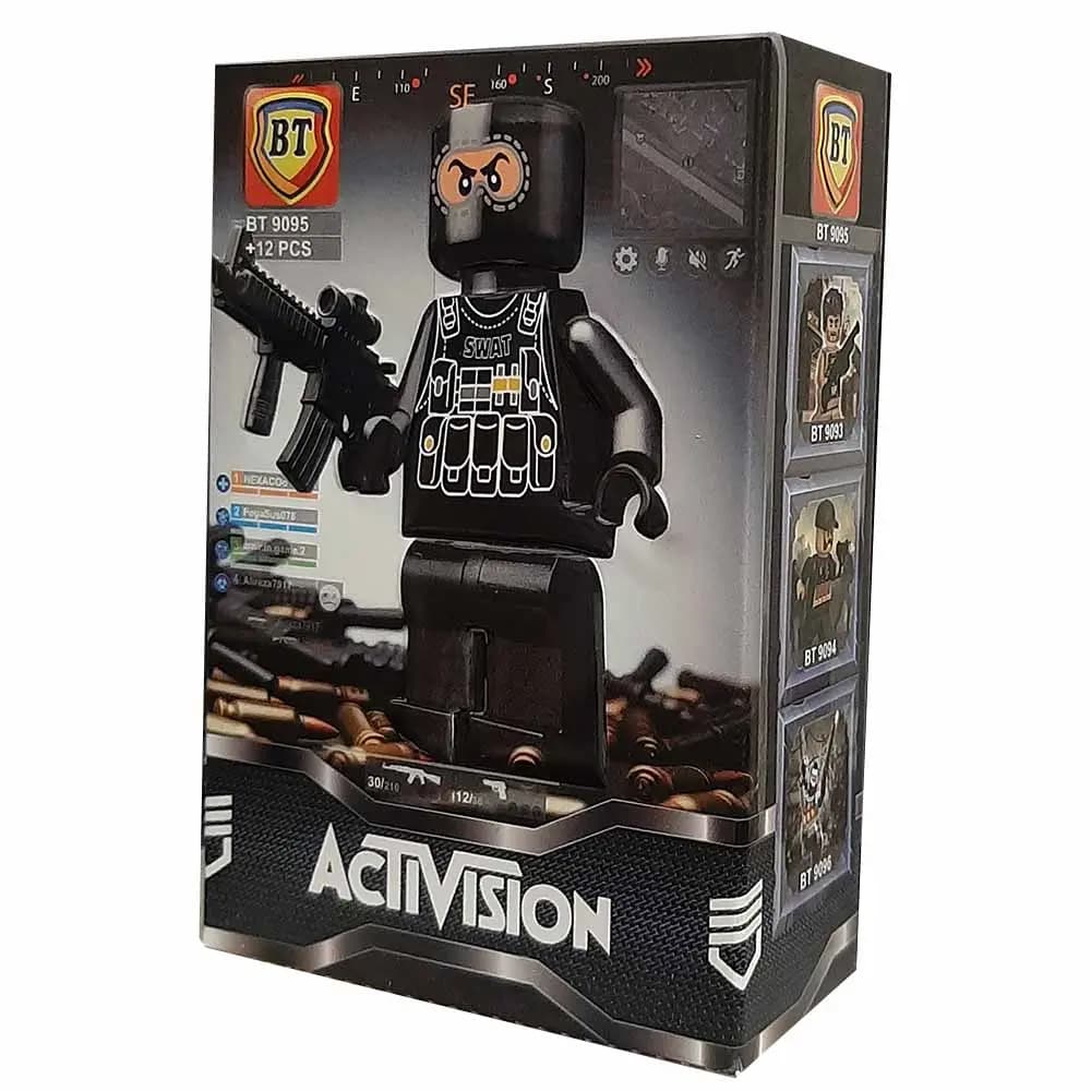 لگو 12 تکه کال آف دیوتی CALL of DUTY شخصیت ROACH کد BT-9095