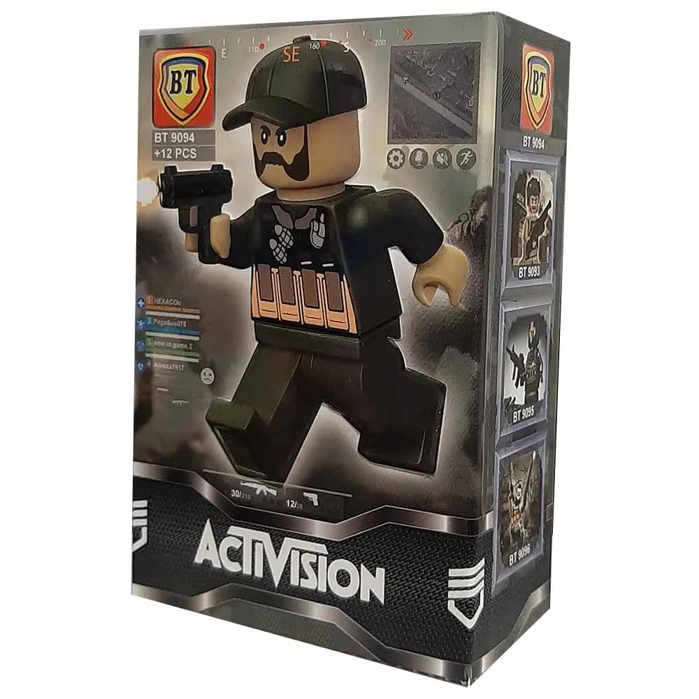 لگو 12 تکه کال آف دیوتی CALL of DUTY شخصیت CAPTAIN PRICE کد BT-9094