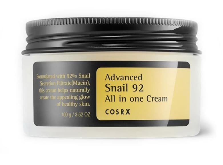 کرم پیشرفته حاوی نود و دو درصد موسین حلزون کوزارکس | 100 گرمی Cosrx Advanced snail 92 all in one cream 100ml