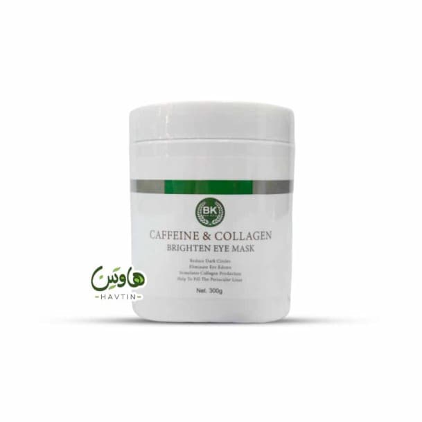 ماسک دورچشم کافئین و کلاژن بست کلین 300گرم