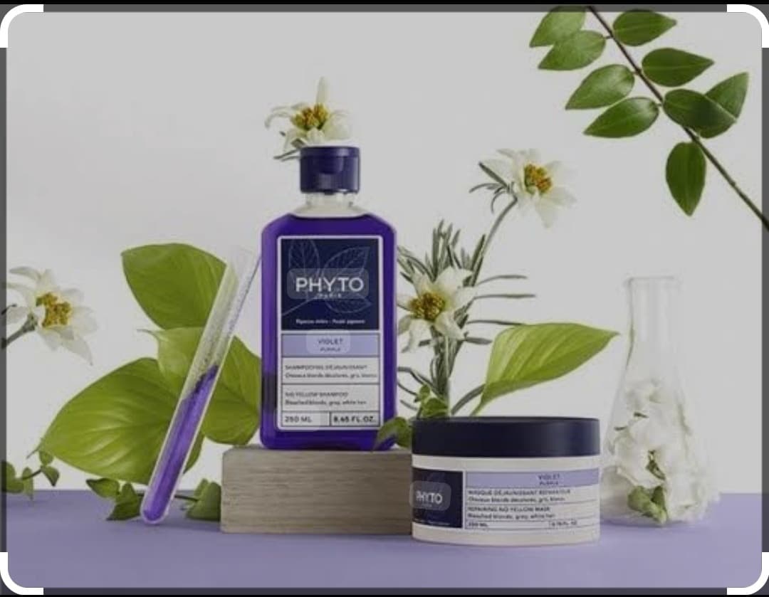 شامپو ضد زردی رنگ مو فیتو مدل ویولت Phyto Violet — تصویر ۲