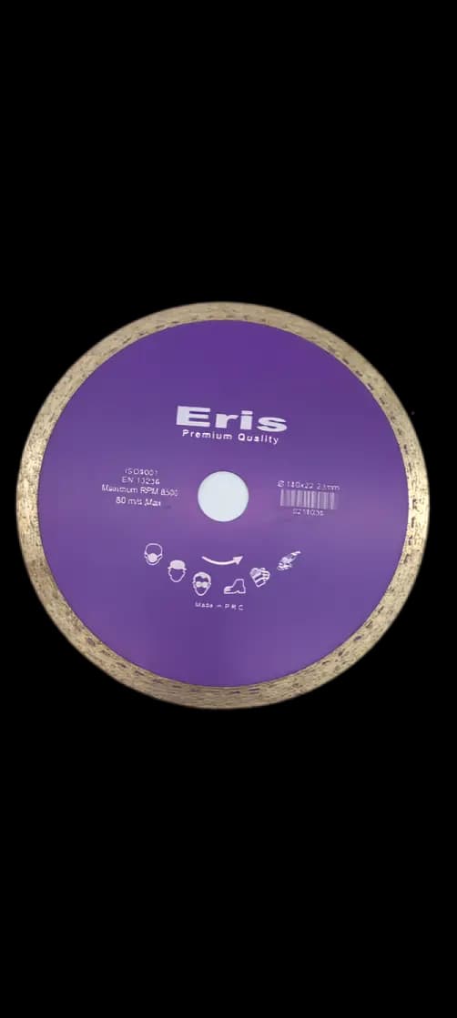 صفحه سرامیک بر 230 میلیمتر بنفش اریس eris