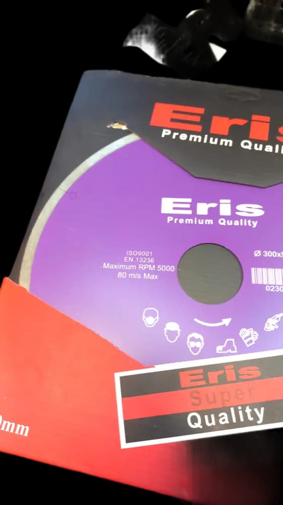 صفحه سرامیک بر 230 میلیمتر بنفش اریس eris — تصویر ۴