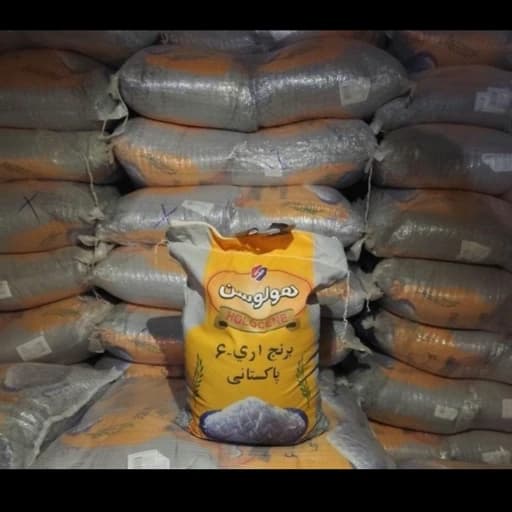 برنج پاکستانی 10 کیلویی برند هولوسن