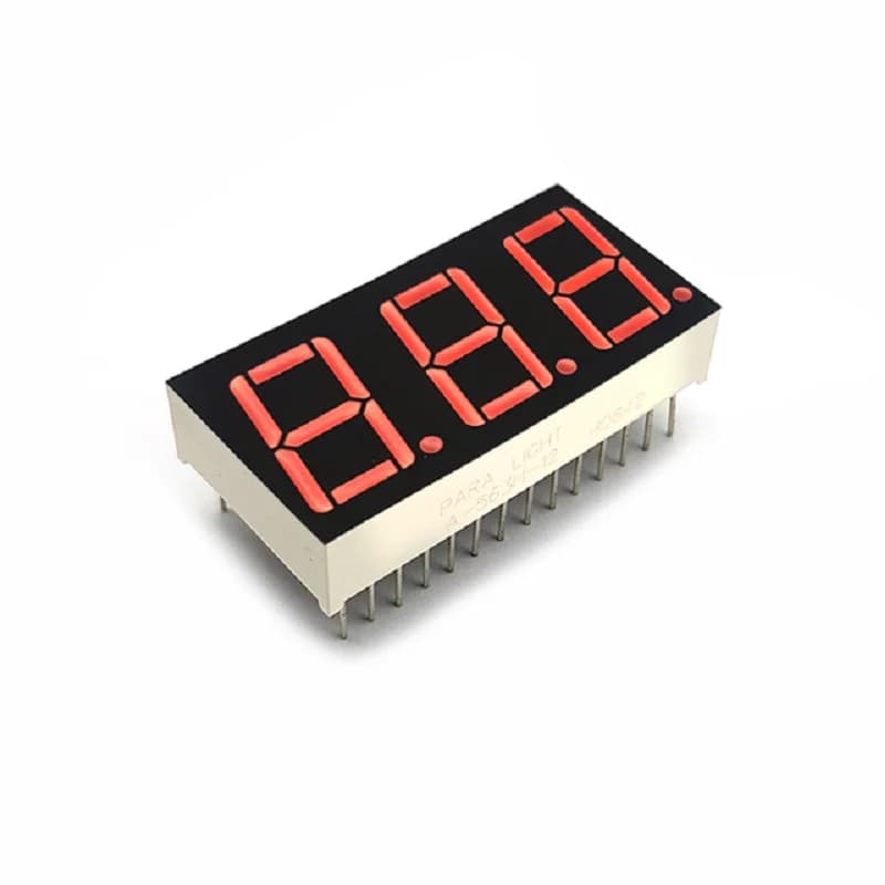سون سگمنت سه دیجیت مالتی پلکس آند قرمز مدل A-563H-12