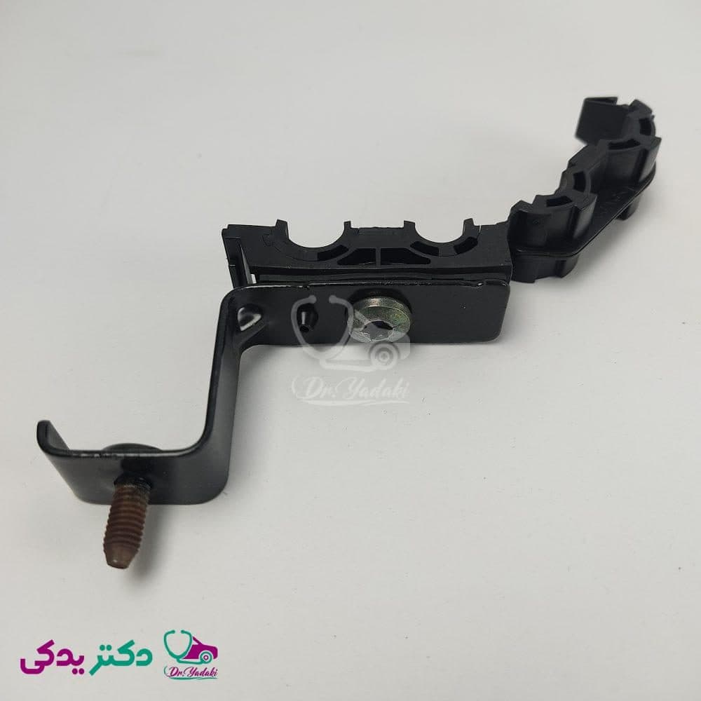 بست پایه دار لوله روغن فرمان پژو 206 شرکتی ایساکو اصل 1812606899 — تصویر ۳