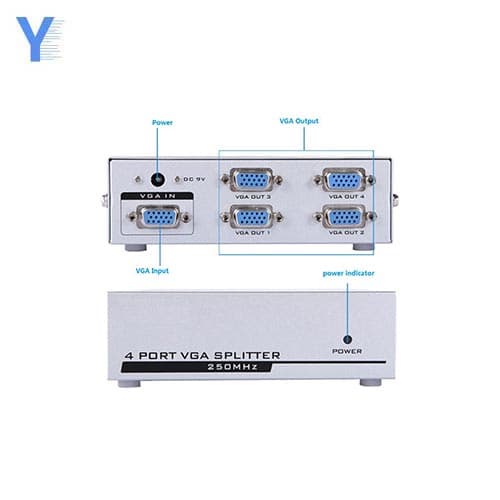 اسپلیتر تصویر V-net VGA 4Port