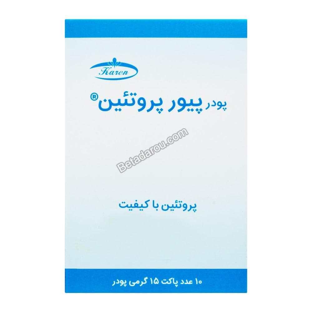 ساشه پیور پروتئین کارن 10 عددی