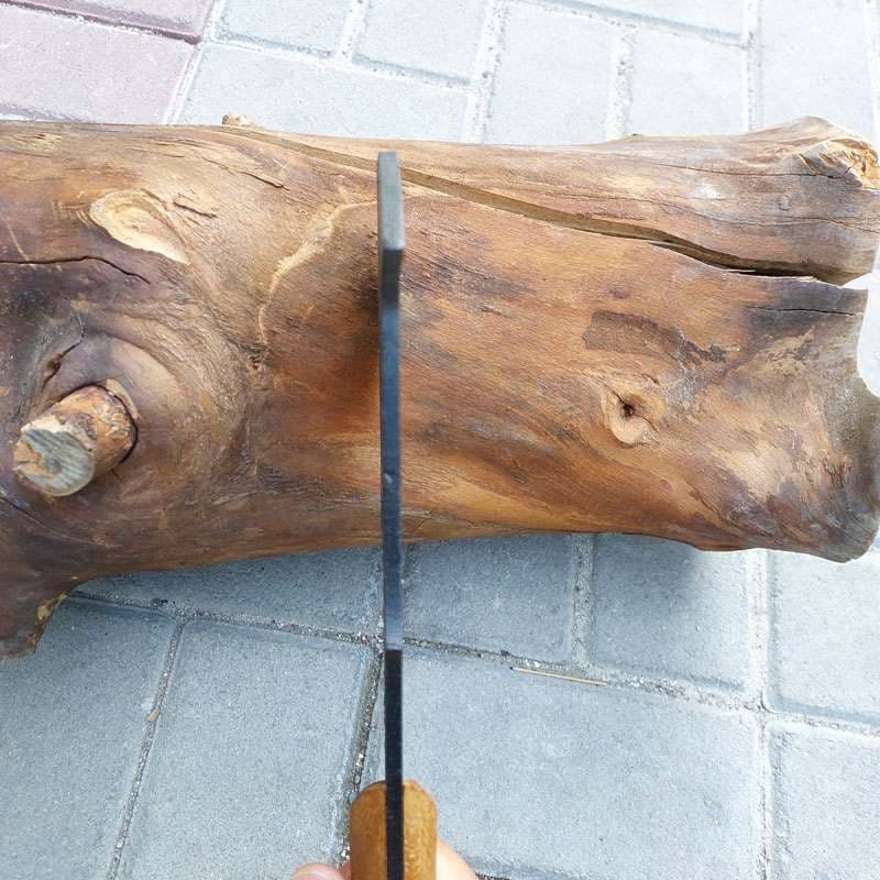 تبر طبیعتگردی ضد زنگ ساخت زنجان سایز بزرگ تیغه یک تیکه — تصویر ۳