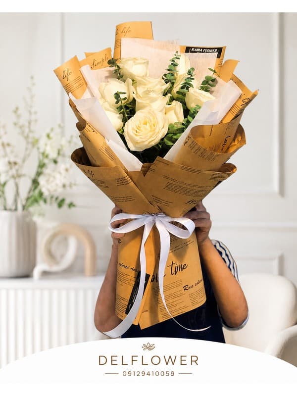 گل برای بهبود سلامتی پدر