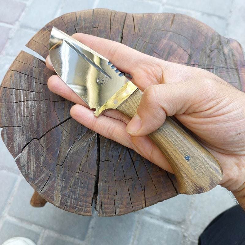 تیزی زنجان با تیغه فولادی سفری کمپینگ و کوهنوردی مسافرتی — تصویر ۲
