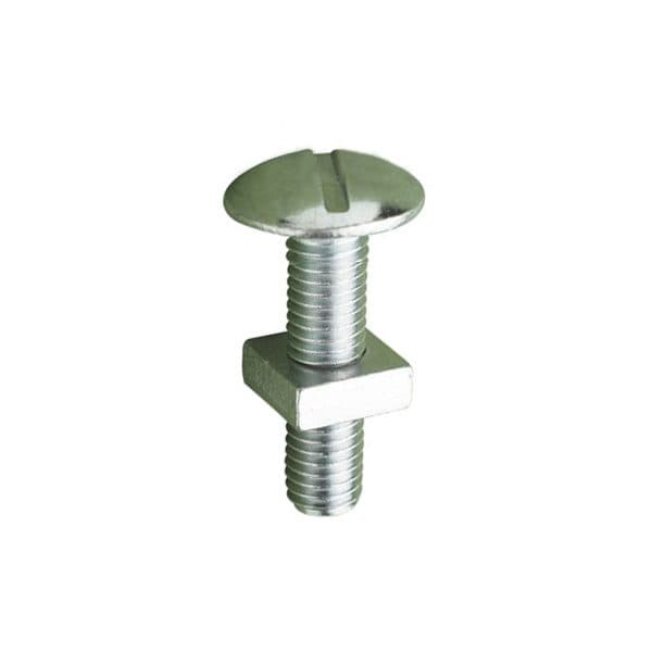 پیچ و مهره آلومینیوم نمره 1/4 سایز 25 میلیمتر بسته 35 عدد