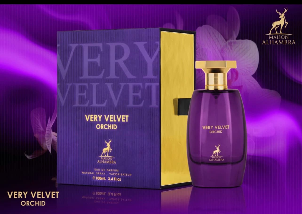 عطر ادکلن زنانه ویکتوریا سکرت وری ولوت ارکید Alhambra Very Velvet Orchid