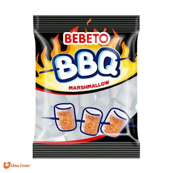مارشمالو کبابی باربیکیو ببتو بدون چربی 250 گرم