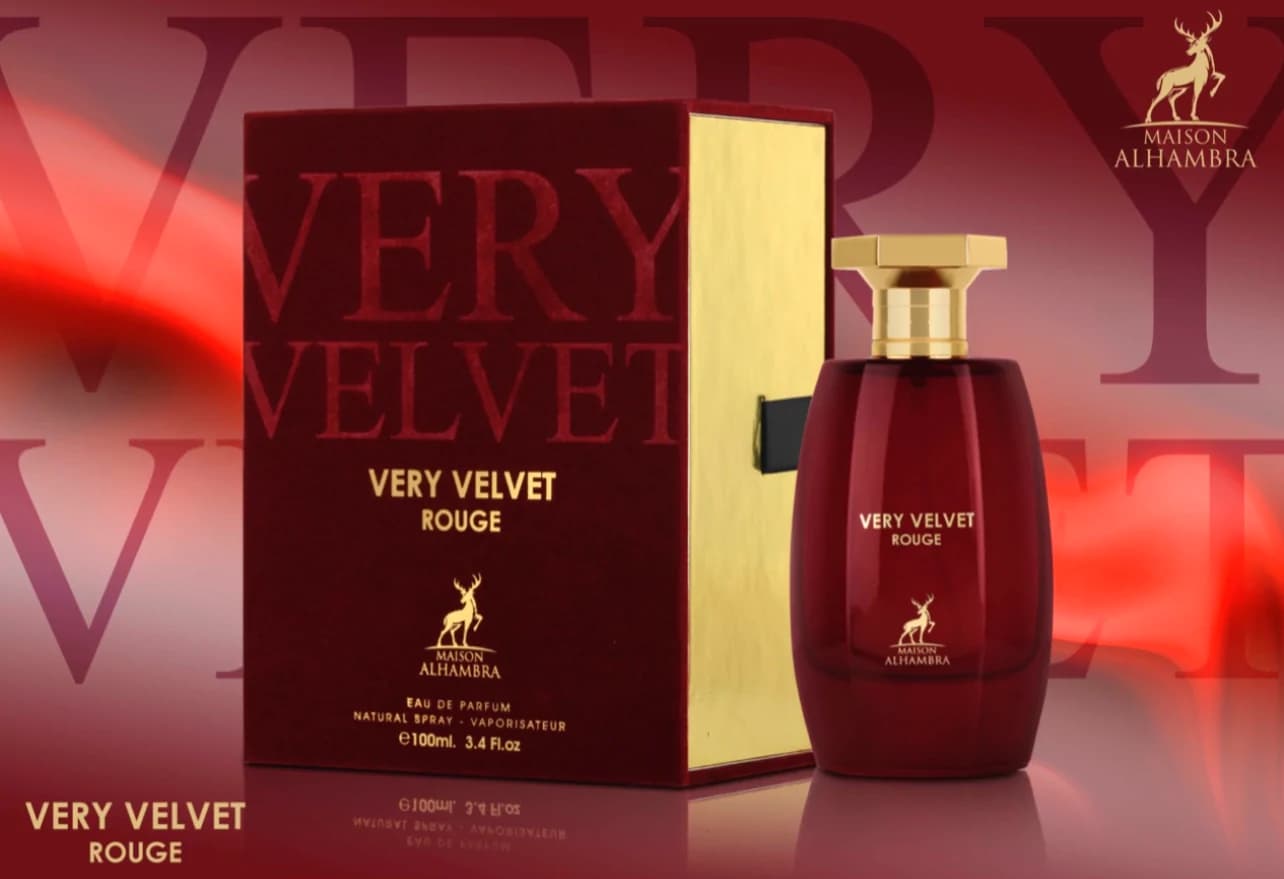 عطر ادکلن زنانه ویکتوریا سکرت الحمبرا وری ولوت روج Alhambra Very Velvet Rouge