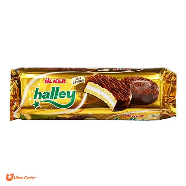 بیسکوئیت با روکش شکلات و مغز مارشمالو هالی اولکر 240 گرم