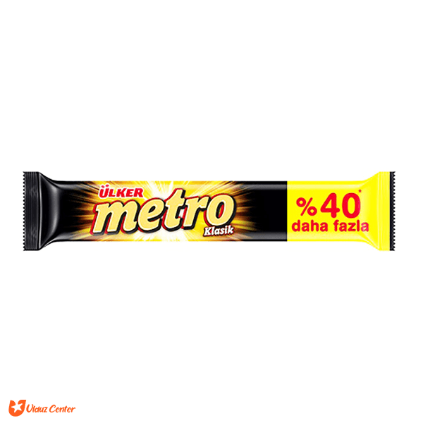 شکلات مترو دوبل اولکر با مغز بادام و کارامل 50.4 گرم
