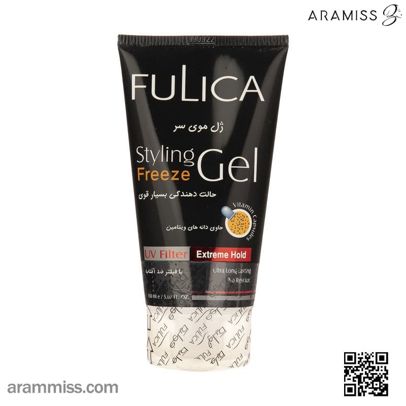 ژل مو حالت دهنده بسیار قوی فولیکا Freeze