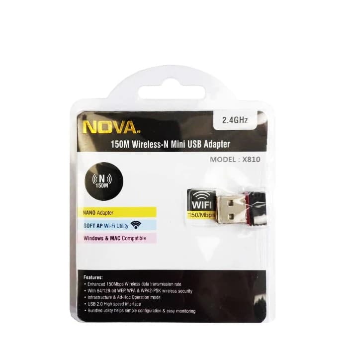 دانگل وای فای بدون آنتن NOVA 810 — تصویر ۴