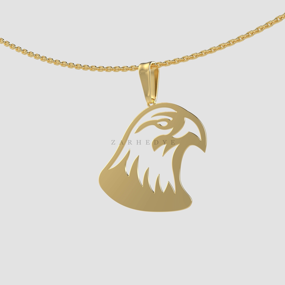 آویز طلا عقاب کد 01 — تصویر ۲
