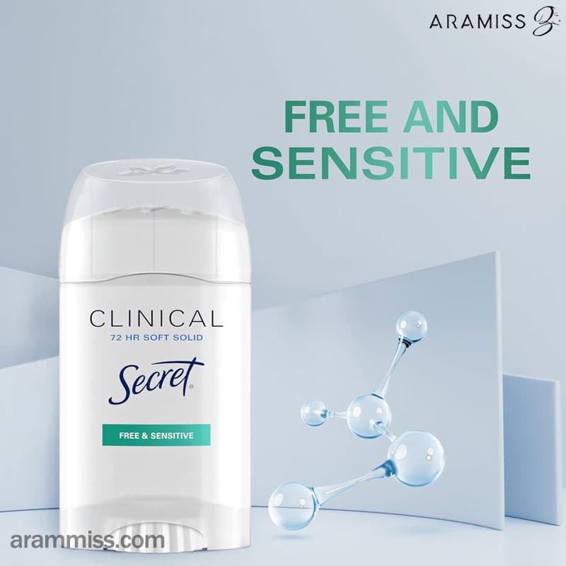 مام ضدتعریق سکرت کلینیکال مدل free & sensitive — تصویر ۶
