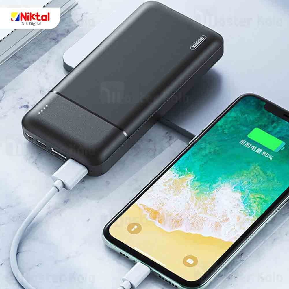 پاور بانک 20000mAh ریمکس مدل RPP-166 — تصویر ۲