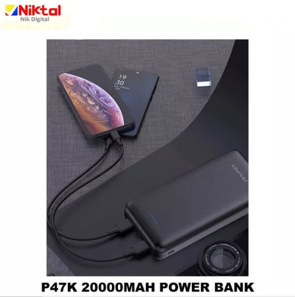 پاور بانک 20000mAh اوی مدل P47K — تصویر ۲