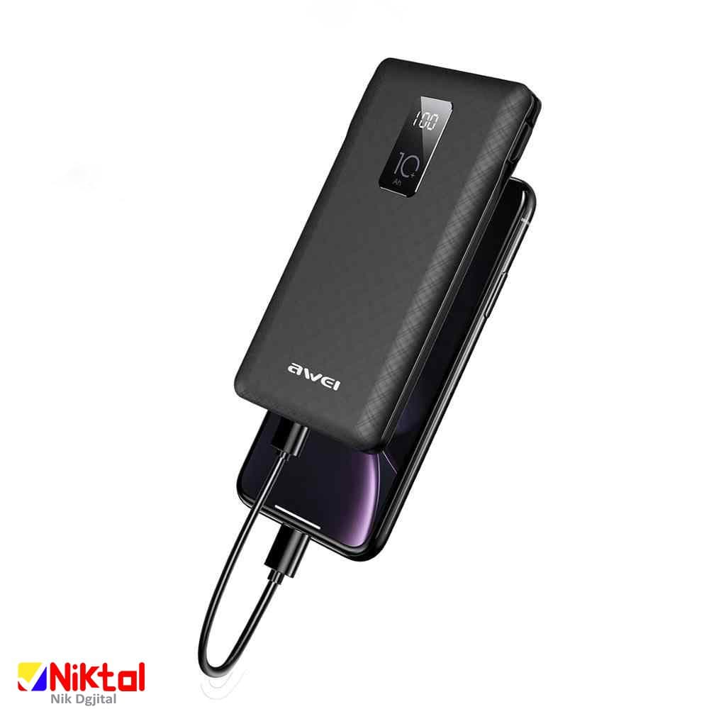 پاور بانک 10000mAh اوی مدل P8K — تصویر ۳
