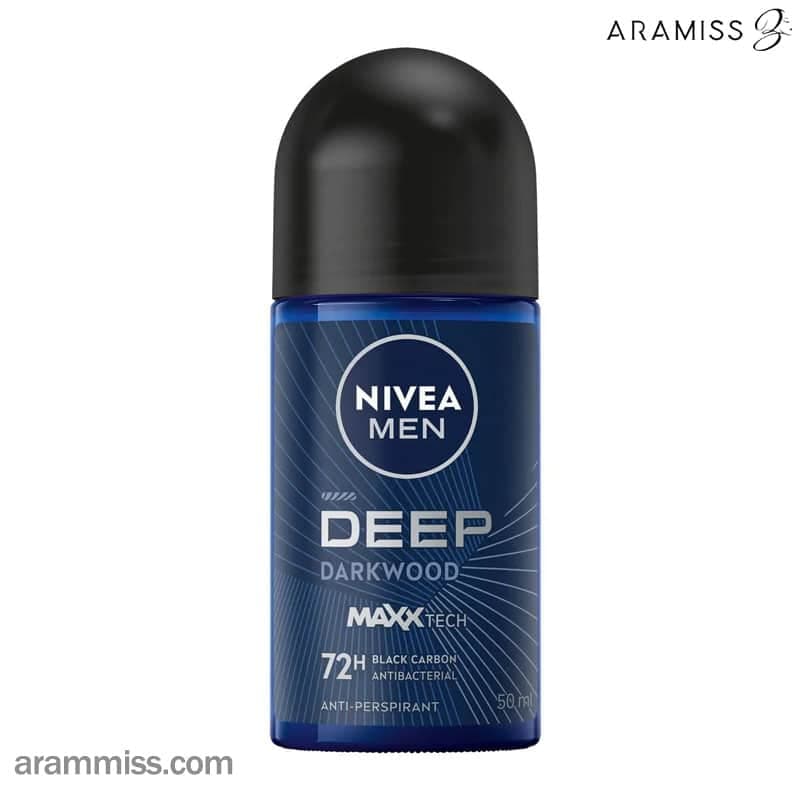 مام رولی مردانه دیپ دارک وود مکس نيوا Nivea Deep Dark Wood