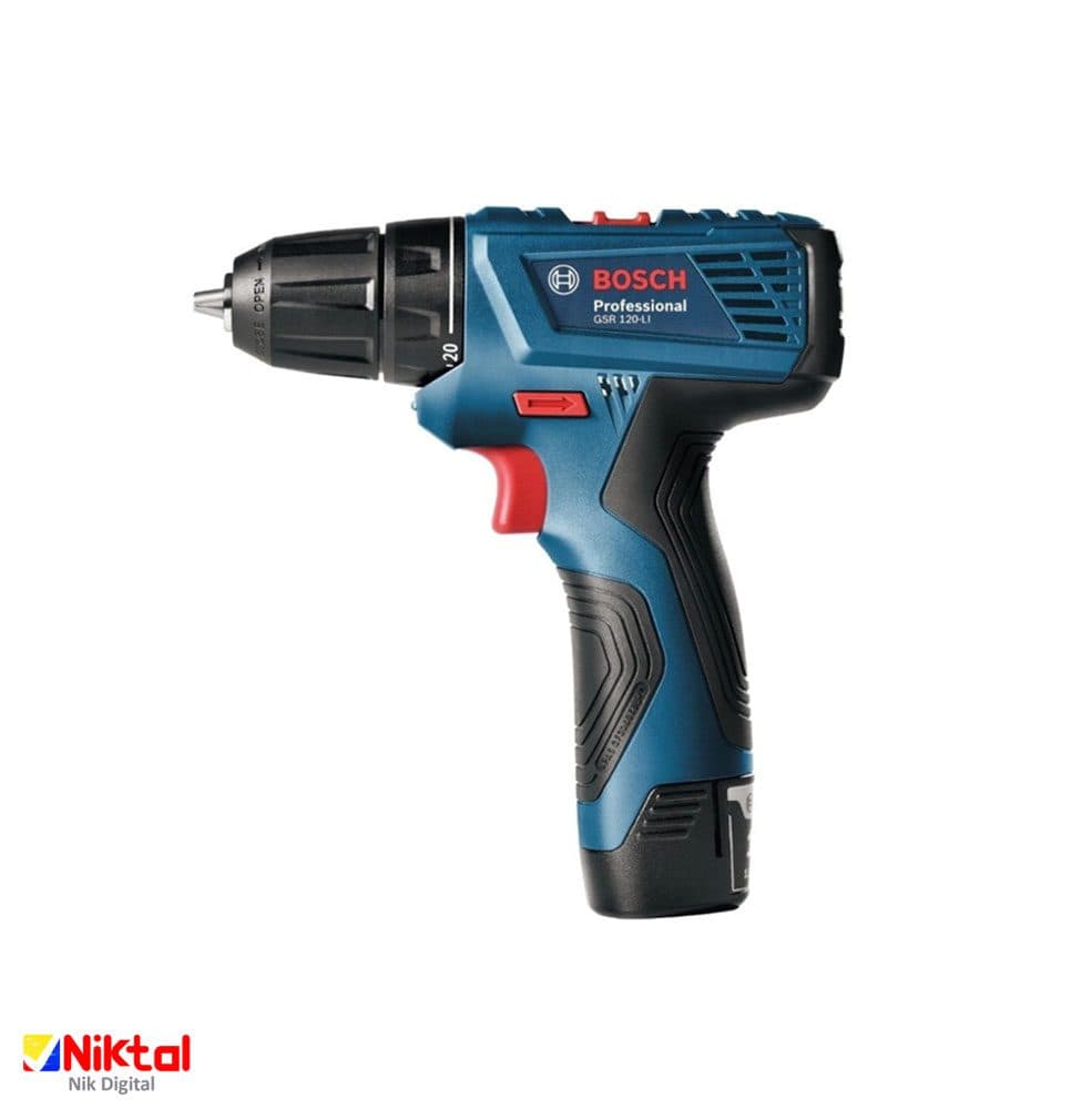 دریل و پیچ گوشتی شارژی بوش مدل GSR 120-LI