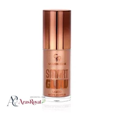 هایلایتر مایع گلدن رز Golden Rose مدل Smart Glow شماره 204 — تصویر ۷
