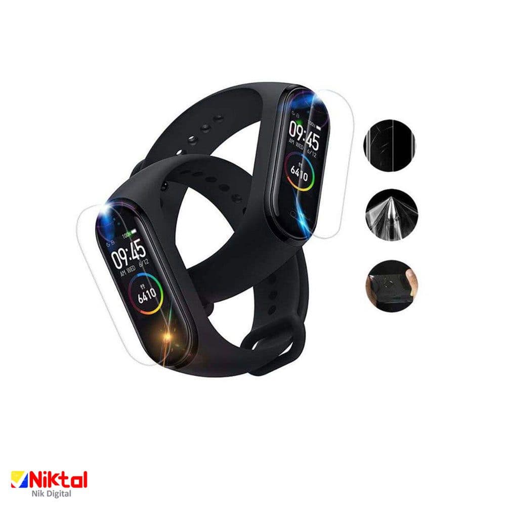 گلس محافظ ساعت شیائومی مدل Mi Band 4