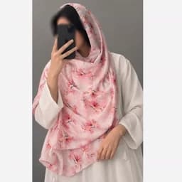 شال / شال نخی / شال طرحدار / شال گلدار / شال گلگلی / شال و روسری / شال صورتی/ شال مجلسی / شال دخترونه / شال زنانه — تصویر ۲