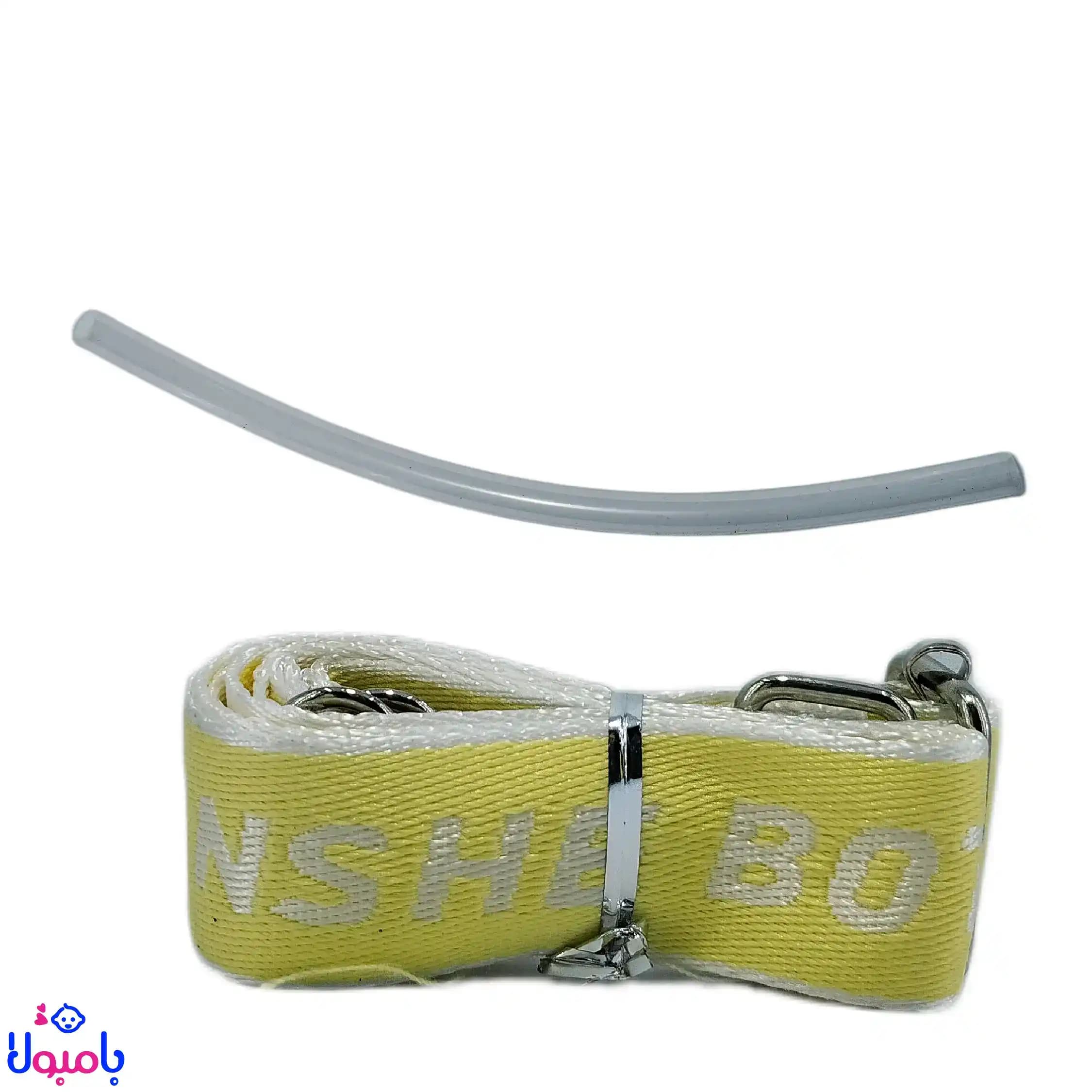 فلاسک آب و غذای استیل دوجداره استیل رنگ لیمویی — تصویر ۴