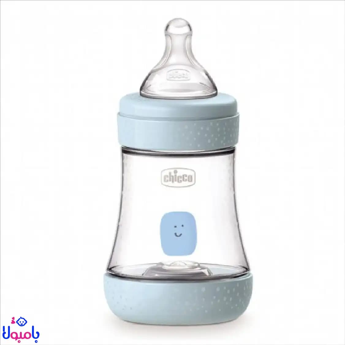 شیشه شیر پرفکت چیکو 150میل یک قطره آهسته مناسب 0+ — تصویر ۳