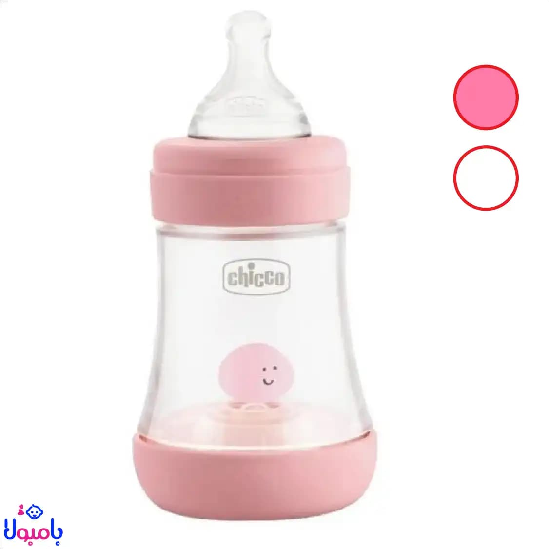 شیشه شیر پرفکت چیکو 150میل یک قطره آهسته مناسب 0+