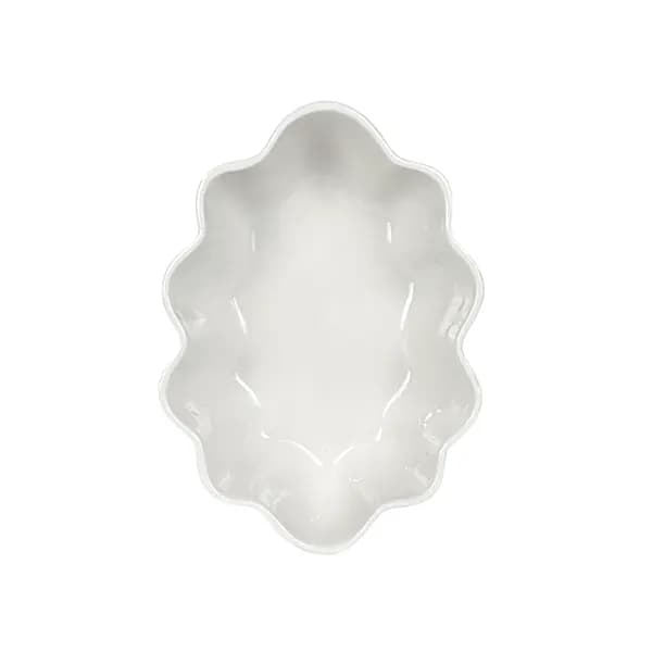 کاسه چینی سفید مدل ابری