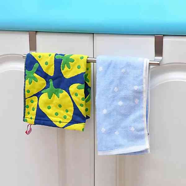 آویز حوله میله ای درب کابینت دو عددی — تصویر ۲