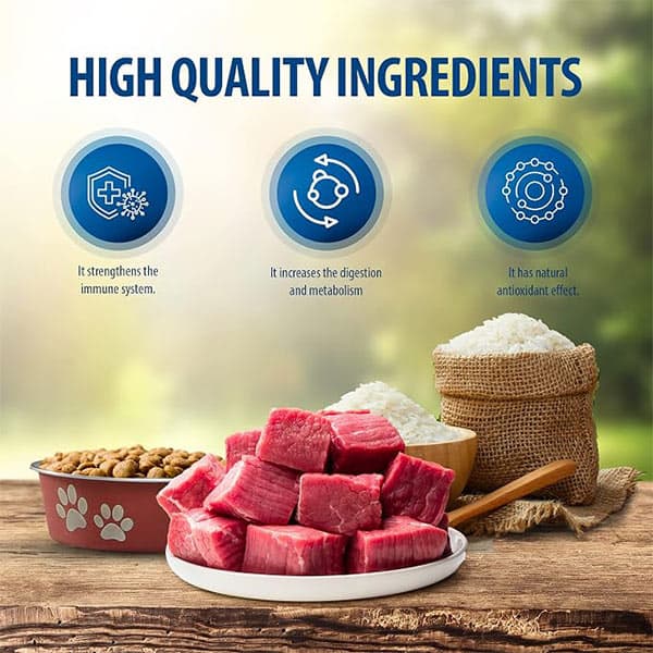 غذای خشک سگ نژاد متوسط و بزرگ مسن رفلکس پلاس Reflex Plus وزن 3 کیلوگرم — تصویر ۴