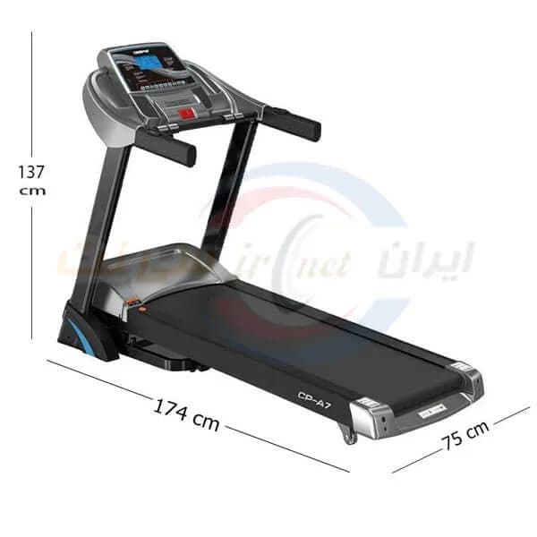 تردمیل خانگی فیتنس مدل Fitness CPA7 — تصویر ۴