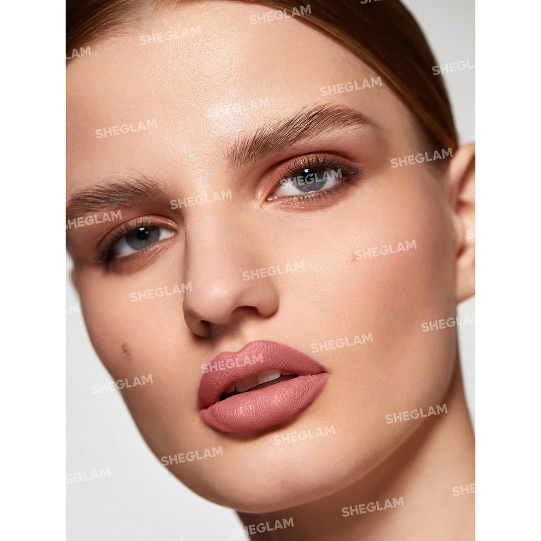 رژ لب و خط لب دو طرفه شیگلم مدل Glam 101 رنگ Praline Pie — تصویر ۳