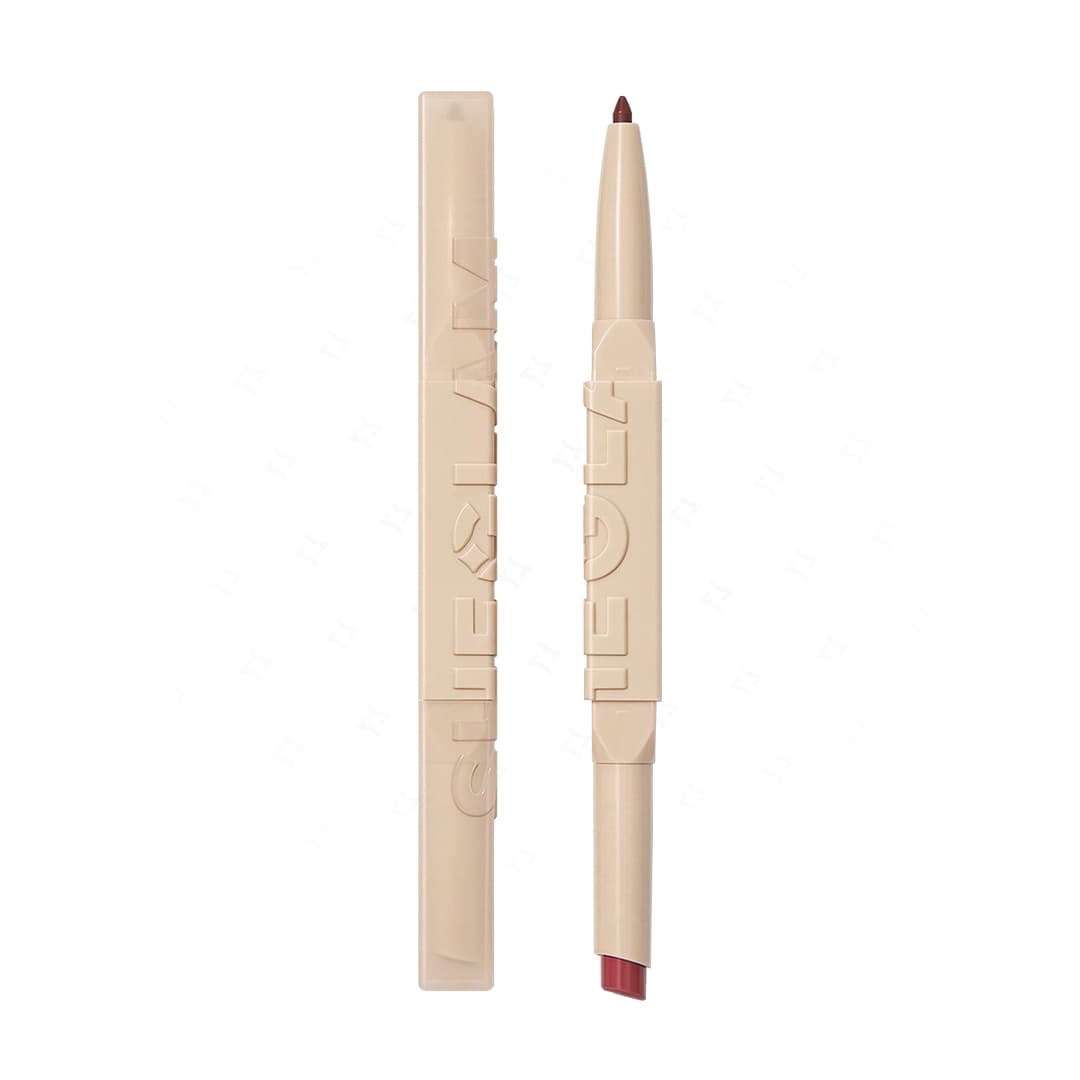 رژ لب و خط لب دو طرفه شیگلم مدل Glam 101 رنگ Berry Whip