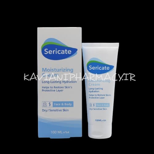 کرم مرطوب کننده صورت وبدن خشک وحساس سری کیت 100 میل