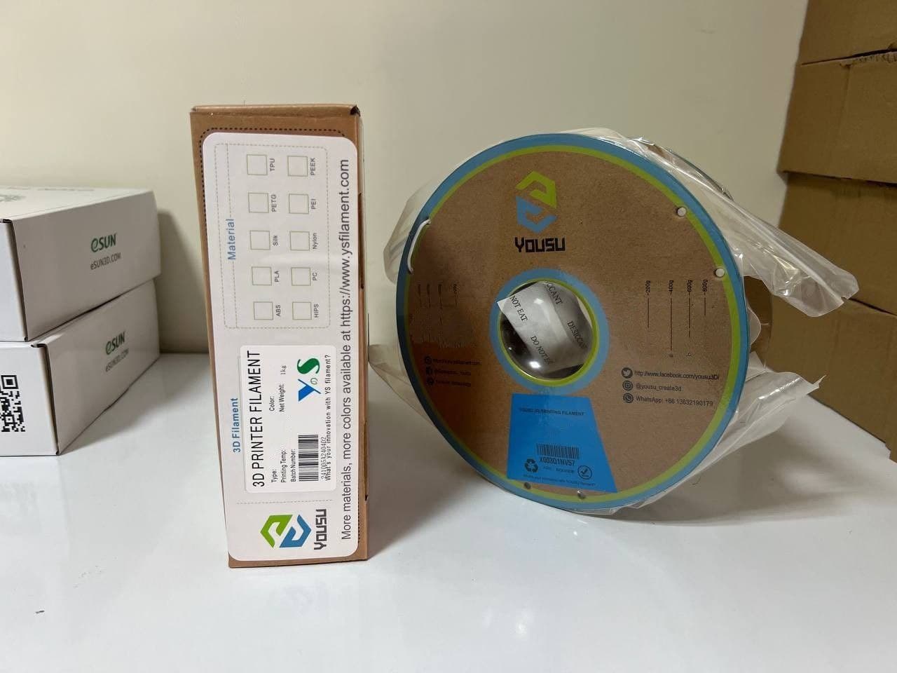 فیلامنت پرینتر سه بعدی یوسو سفید PC-ABS ( پلی کربنات )