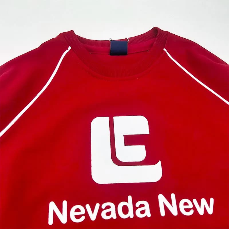 بلوز پسرانه آستین رگلان طرح NEVADA NEW جنس پنبه سوپر — تصویر ۲