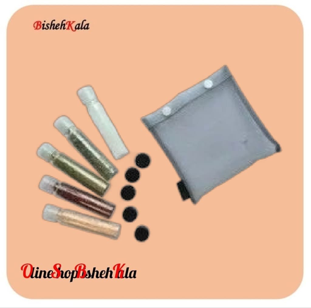پک ادویه پاش پنج عددی و کاور توری کد(72)