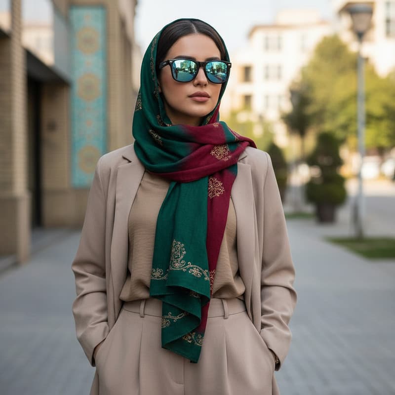 عینک آفتابی ویفرر (Wayfarer) زنانه کارفیا مدل Mirage C4 — تصویر ۹
