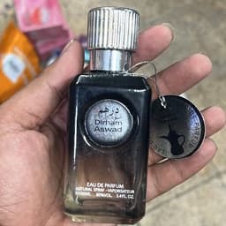 ادکلن درهم اسود diham Aswad پرفیوم 100 میل ساخت هند سفارس امارات ارجینال — تصویر ۲